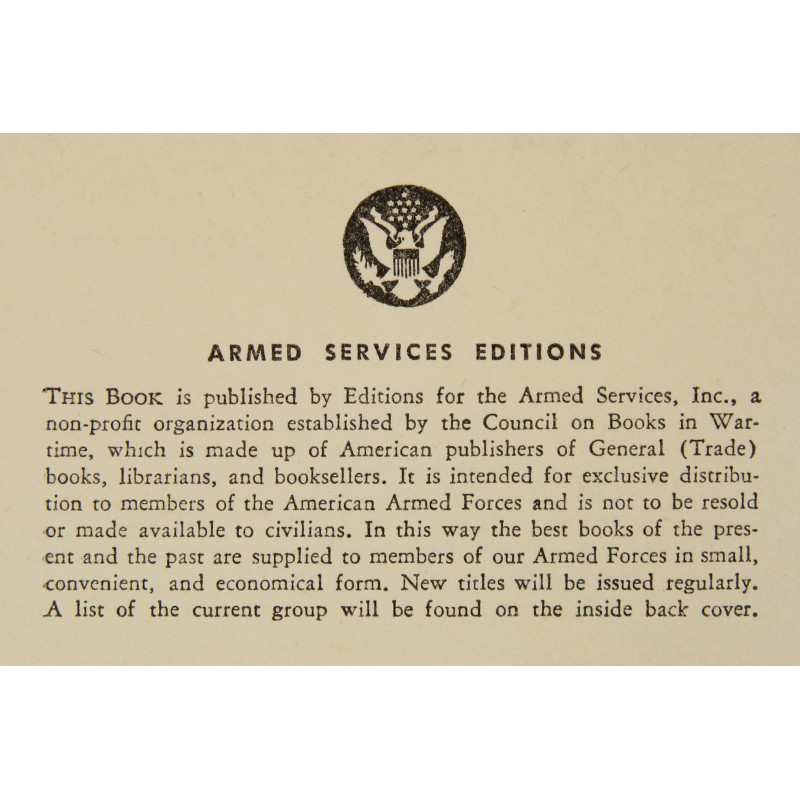 Novel, US Army, The Middle-Aged Man on The Flying Trapeze, 1935
