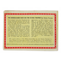Novel, US Army, The Middle-Aged Man on The Flying Trapeze, 1935