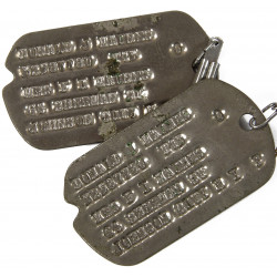 Dog Tags, Donald Maines, 1943