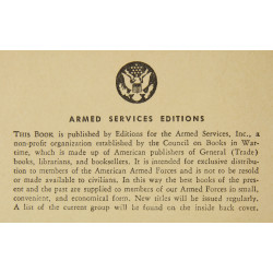 Novel, US Army, My Life and Hard Times, 1933
