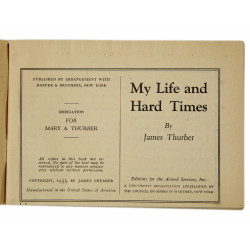 Novel, US Army, My Life and Hard Times, 1933