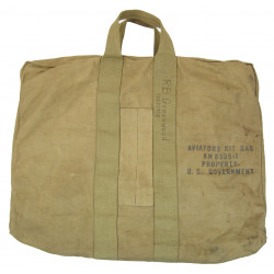 Sac à parachute, Aviator's Kit Bag, AN 6505-1, S/Sgt. Robert Greenwood, USAAF, CBI