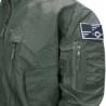 Blouson de pilote US, adulte, kaki