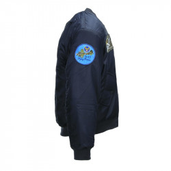 Jacket, Bomber, Adult, US, Blue