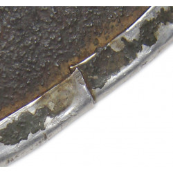 Helmet, M1, Military Police (MP), Pierced