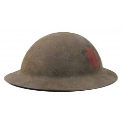 Helmet, M-1917, 28th Infantry Division, Meuse-Argonne