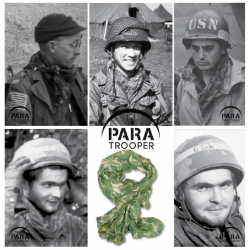 Scarf, Parachute, Camouflaged, US