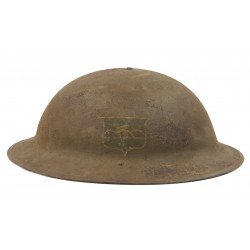 Helmet, M-1917, Co. K, 320th Inf. Reg., 80th Infantry Division, Somme, Meuse-Argonne, St. Mihiel
