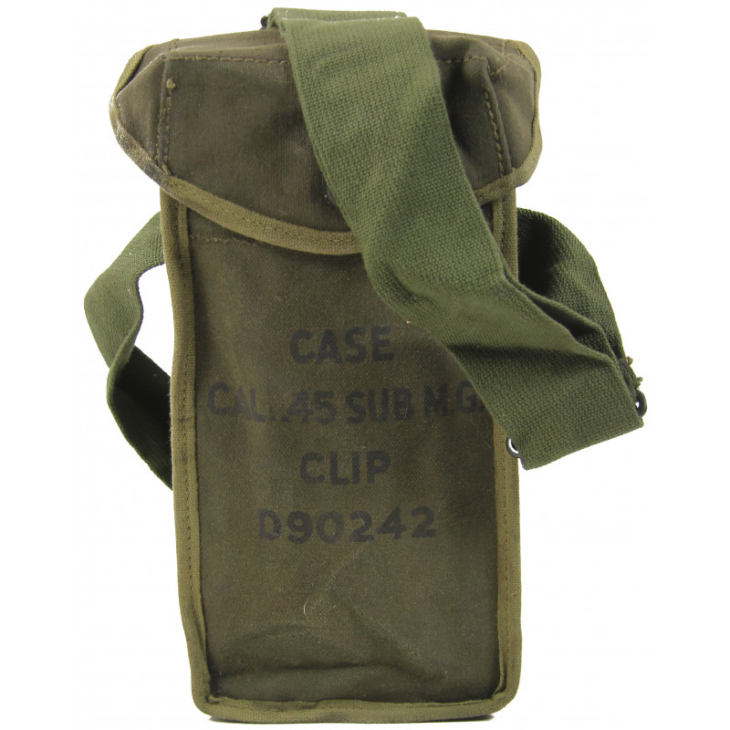 US Army ww2 m3 Grease Gun CAL 45 sub M.G COVER CASE CUSTODIA Carrying Bag 
