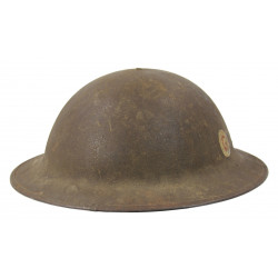 Helmet, M-1917, Co. G, 319th Inf. Reg., 80th Infantry Division, Somme, Meuse-Argonne, St. Mihiel