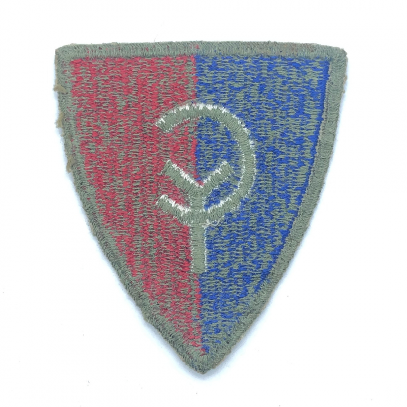 Insigne, 38th Infantry Division, dos vert 1943
