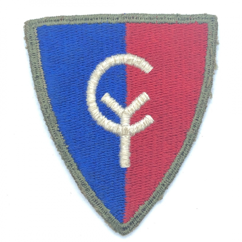 Insigne, 38th Infantry Division, dos vert 1943 Insigne, 38th Infantry Division, dos vert 1943