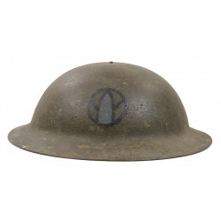 Helmet, M-1917, 177th Infantry Regiment, 89th Infantry Division, St. Mihiel, Meuse-Argonne