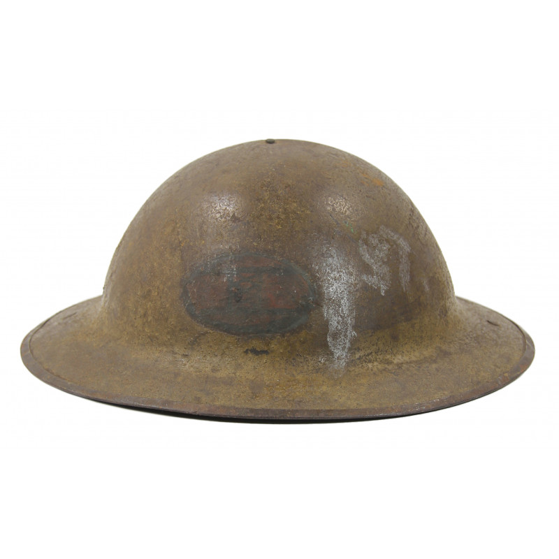 Helmet, M-1917, Cpl. James Tolson, HQ Co., 118th Inf. Reg., 30th Infantry Division, AEF Helmet, M-1917, Cpl. James Tolson, HQ Co., 118th Inf. Reg., 30th Infantry Division, AEF