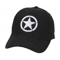 Cap, Baseball, US Army, Black