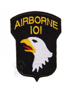 Patch, shoulder, 101st Airborne Division, numbered 101