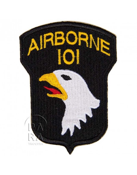 Patch, shoulder, 101st Airborne Division, numbered 101