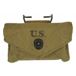 Pouch, First Aid Packet, M-1942, with First Aid Packet, 1943