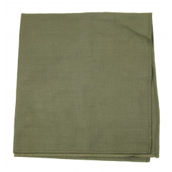 Handkerchief, OD, US Army, Laundry Number