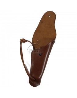 Holster ceinturon Colt .45, marron