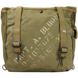 Bag, Field, M-1936, British Made, 1944, Capt. Bloom