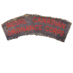 Title, Royal Canadian Ordnance Corps, Printed