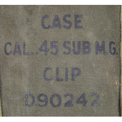 Case, Cal .45, Magazine, M3 Grease Gun, Submachine Gun, The Hinson Mfg. Co., 1944
