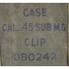 Case, Cal .45, Magazine, M3 Grease Gun, Submachine Gun, The Hinson Mfg. Co., 1944