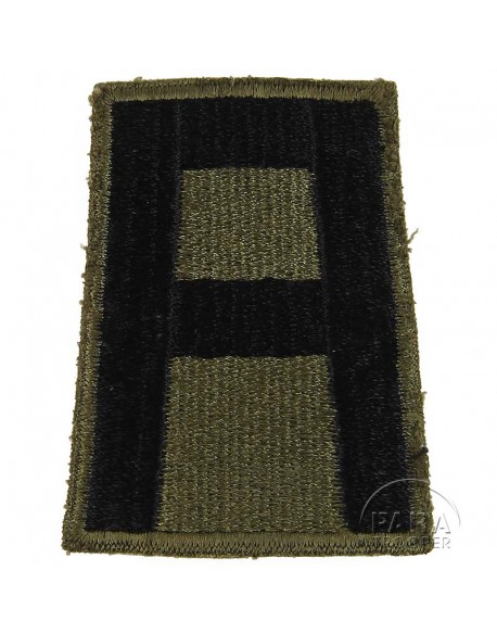 Patch , 1st Army, green back Patch , 1st Army, green back