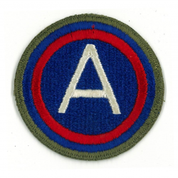 Patch, 3rd Army (General Patton), OD Border, Green Back, 1943