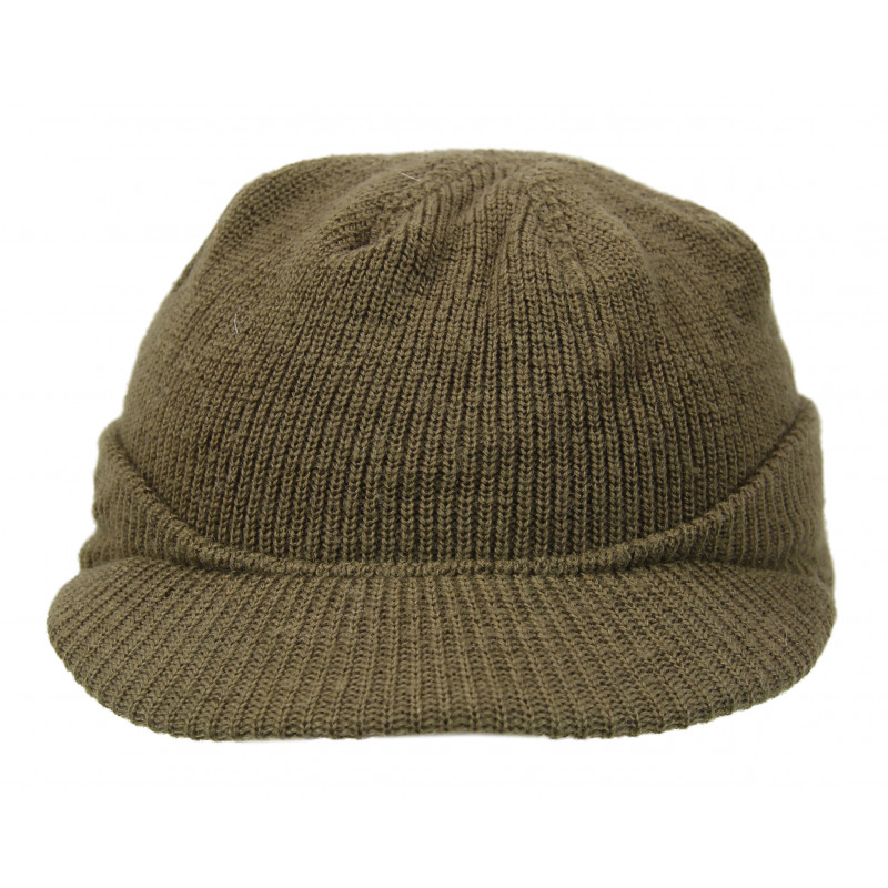 Cap, Wool Knit, 'Beanie', Jeep Cap, Medium