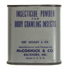 Tin, Powder, Insecticide, US Army, 1943, Full
