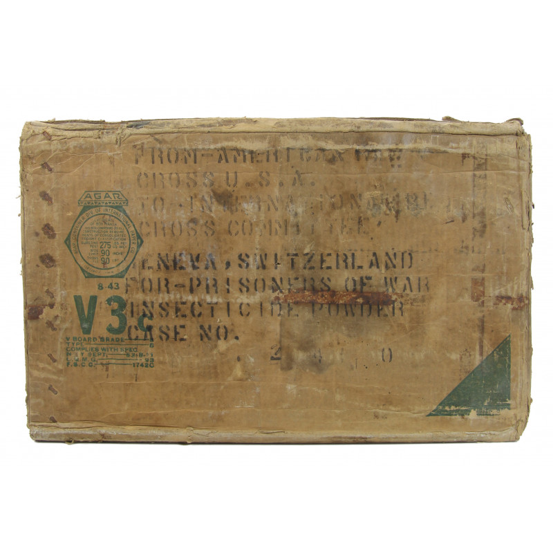 Boîte de poudre insecticide, US Army, McCormick & Co. 1943