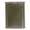 Boîte de poudre insecticide, US Army, OD, 1943 Boîte de poudre insecticide, US Army, OD, 1943