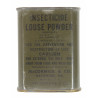 Tin, Powder, Insecticide, US Army, OD, 1943, Full