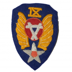 Patch, 9th Engineers Command, Bullion