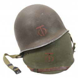 Helmet, M1, 90th Infantry Division, Complete