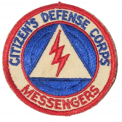 Insignia, Citizen's Defense Corps, Messengers