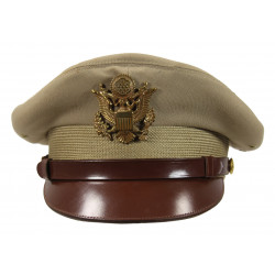 Cap, Service, Tropical Worsted, Khaki, Officers, USAAF, Flight Ace, Named
