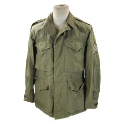 Jacket, Field, M-1943, US Army, 1st Type, Size 36R, Sergeant