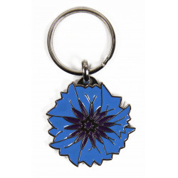 Key Ring, Cornflower