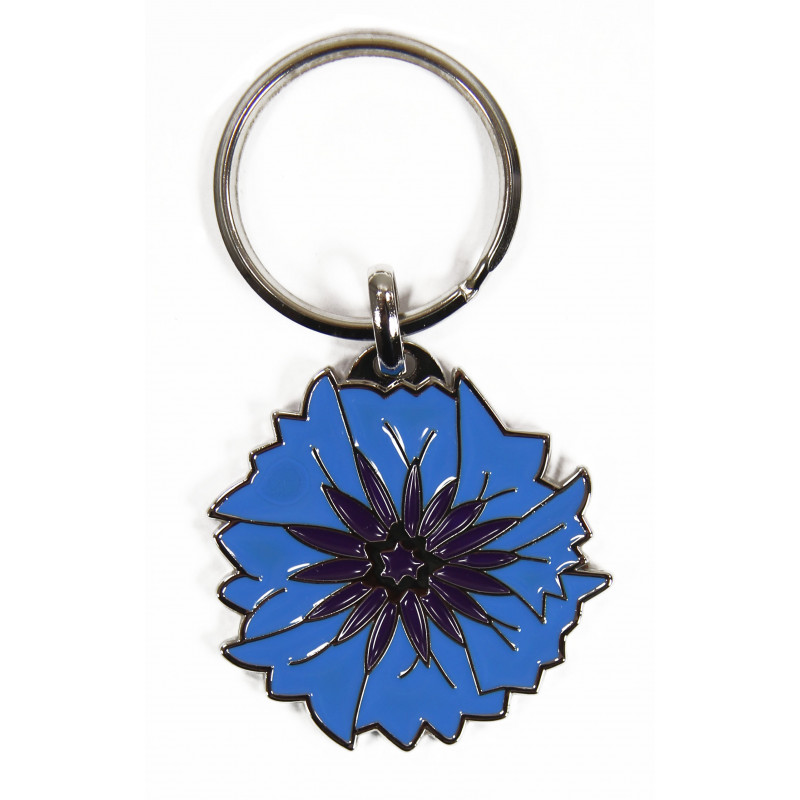 Porte-clefs Equipe de France bleu sur