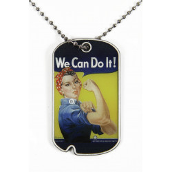 Dog Tag, Rosie the Riveter