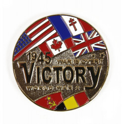 Pièce commémorative Victory Gold, 45mm