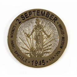 Pièce commémorative Victory Gold, 45mm