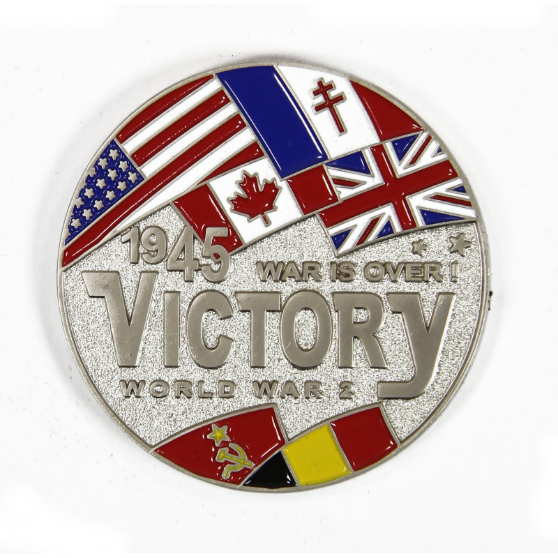 Pièce commémorative Victory Silver, 45mm