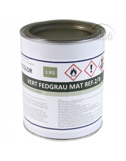 Peinture allemande, pot 1L, feldgrau