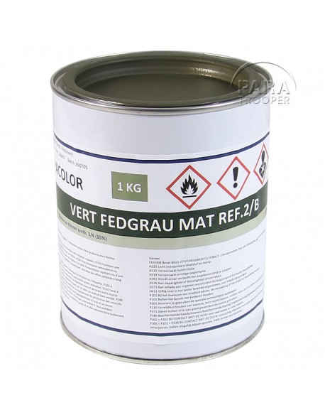 Peinture allemande, pot 1L, feldgrau