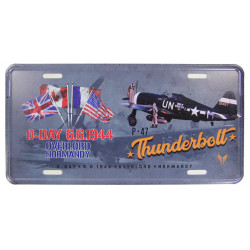 Plate, D-Day, Thunderbolt