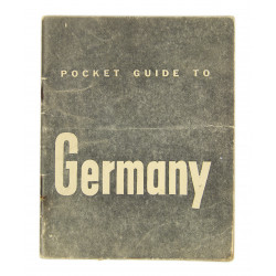 Booklet, Pocket Guide to Germany, 1944